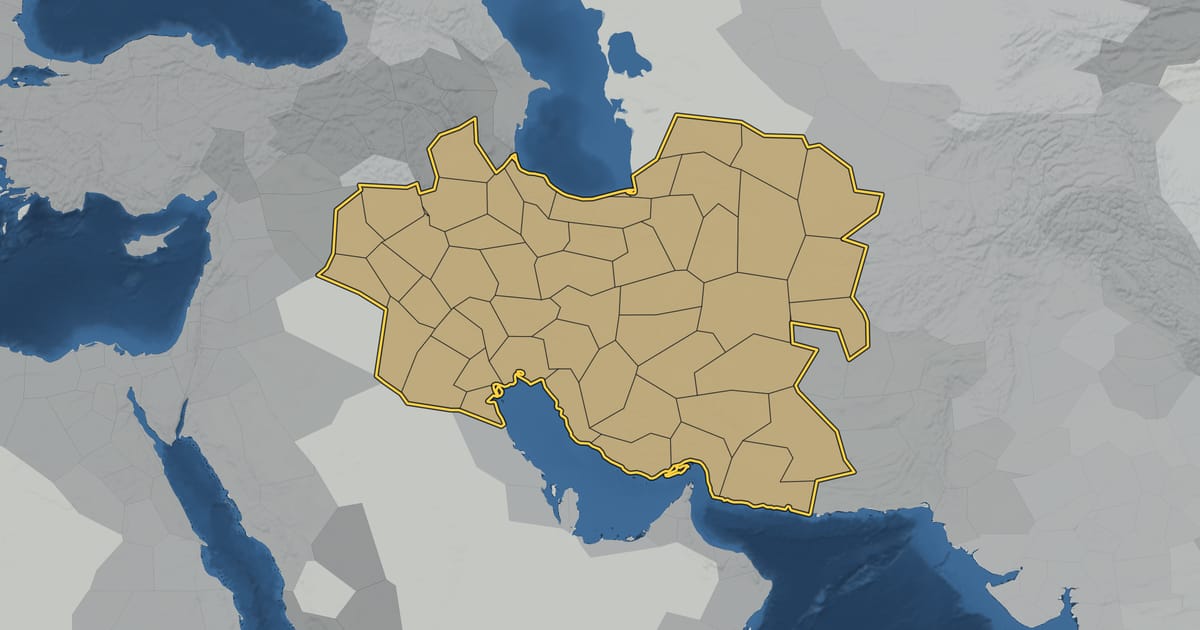 Map of the Parthian Empire in AD 119, at its largest extent